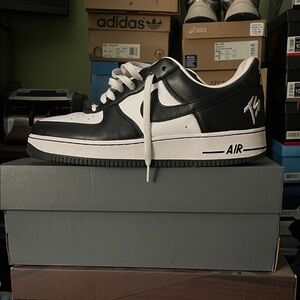 Nike Air Force 1 Black and White Sneakers
